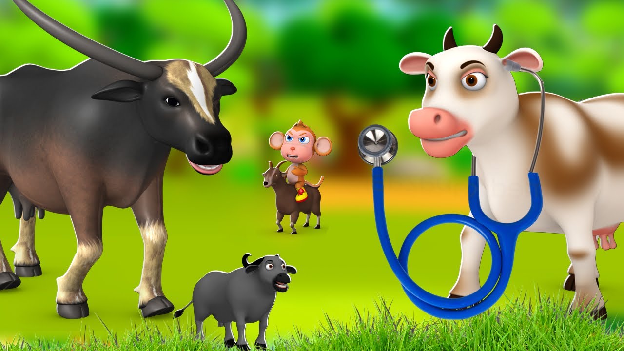 பசு மற்றும் எருமையின் எதிரி - Cow and Buffalo Enemy Story | 3D Animated Tamil Moral Stories JOJO TV