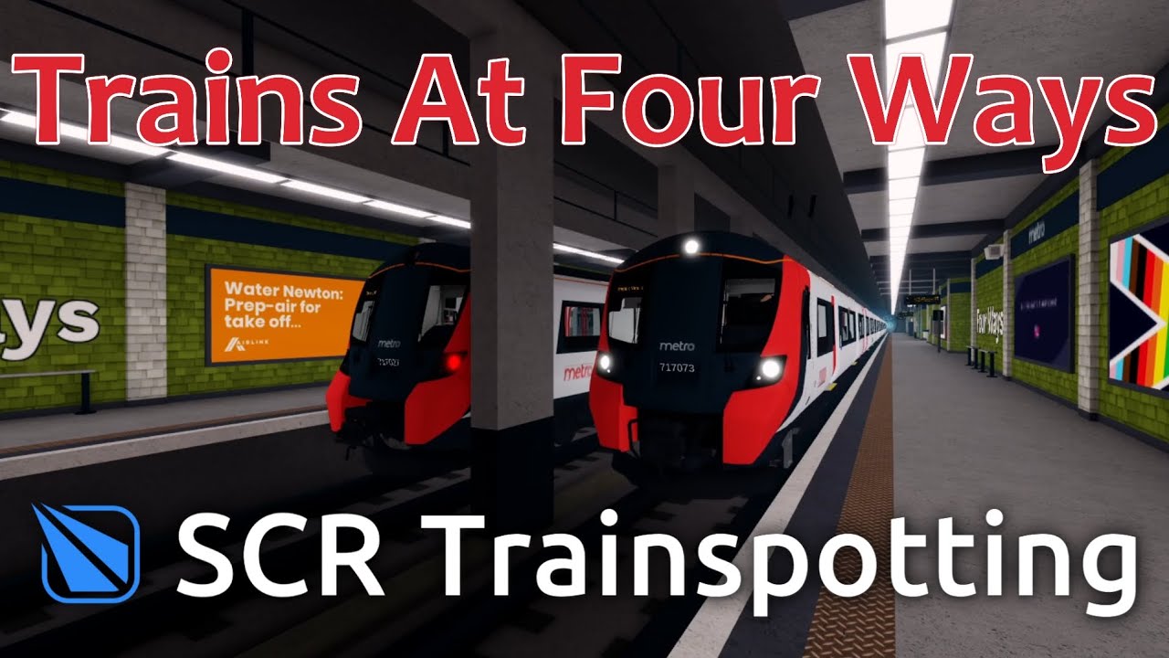 Trains At Four Ways - SCR Trainspotting 2025