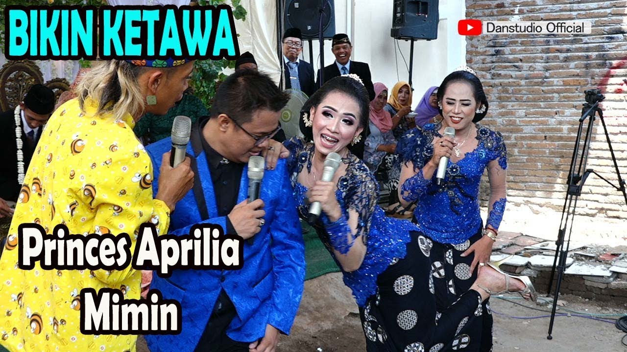 DUO SINDEN PRINCES APRILIA & MIMIN NGAKAK STASIUN TUGU
