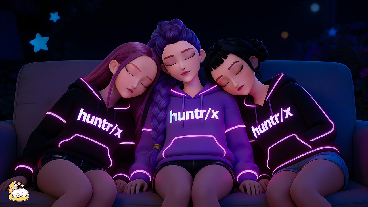 Глубокий сон за 3 минуты 🌌 Гипнотическая музыка для снятия тревоги от Huntrix