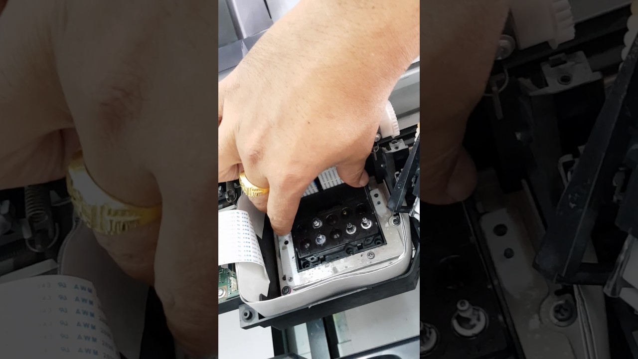 Remove Print Head EPSON SC-F2000