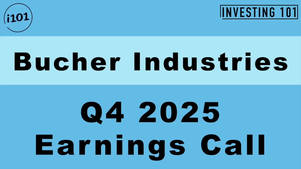 Bucher Industries Q4 2025 Earnings Call