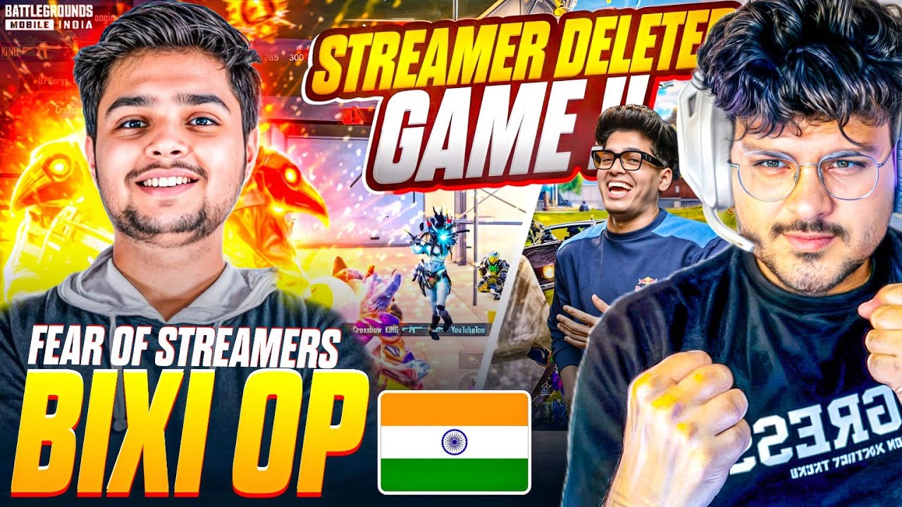 THOR GAMING REACTS ON @TheBixiOP STREAMERS DELETED BGMI🤯#thorarmy #bgmi #thorgaming