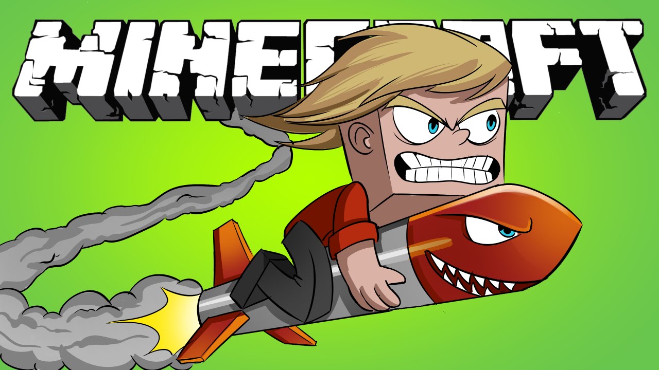 Minecraft - Missile Wars (Custom TNT Mini-game) w/ The Pack