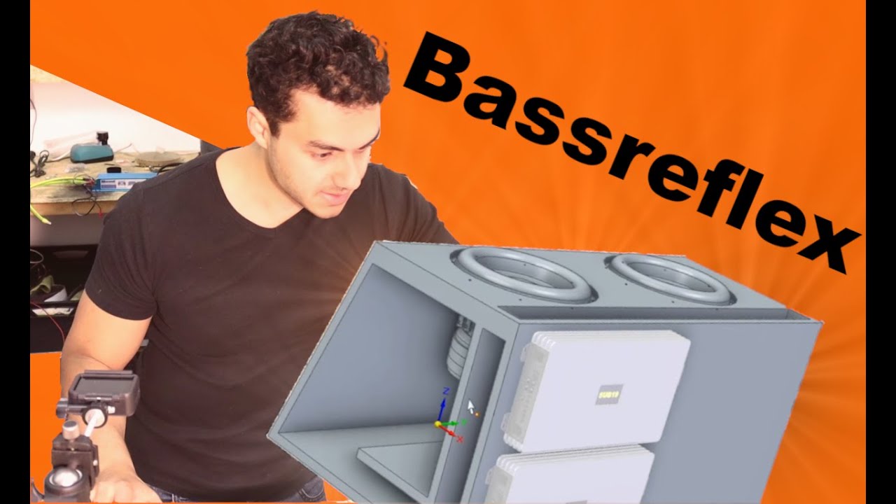 Bassreflexgehäuse für Subwoofer berechnen: Port, Volumen, Simulation, Entwurf und Konstruktion