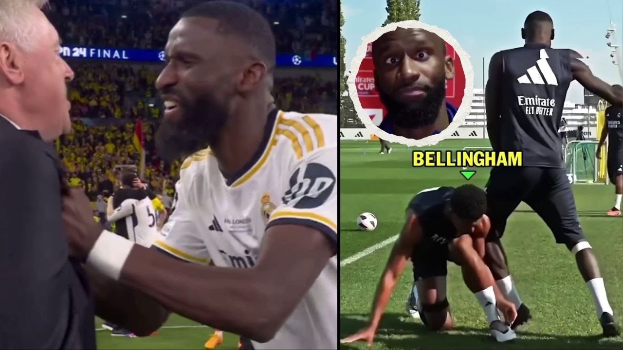 Rüdiger Funny Moments 😂
