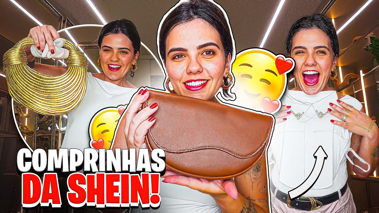 COMPREI DUAS BOLSAS IDENTICAS SEM QUERER | COMPRINHAS DA SHEIN