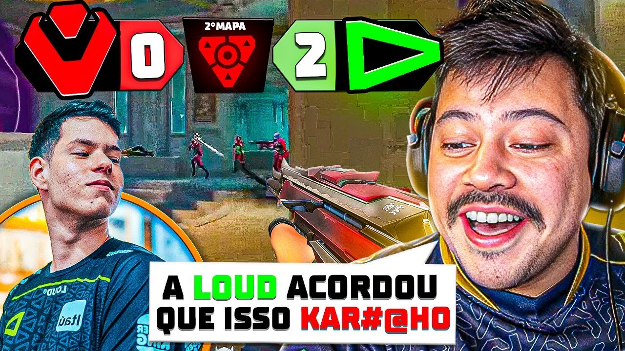 REAGINDO A LOUD X SEN VCT AMERICAS
