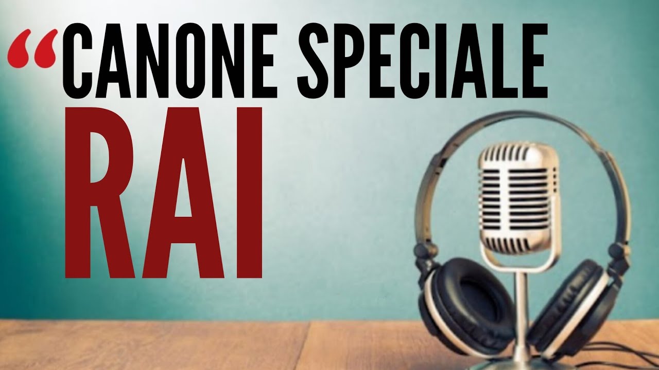 Canone RAI speciale. Chi è OBBLIGATO e chi NO!