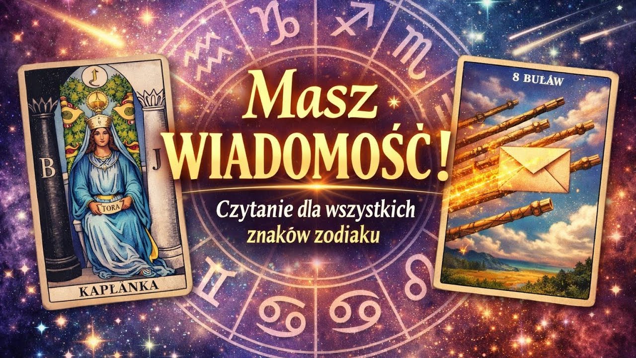 MASZ WIADOMOŚĆ! ✨️ TAROT ✨️ WSZYSTKIE ZNAKI ZODIAKU! ✨️ 