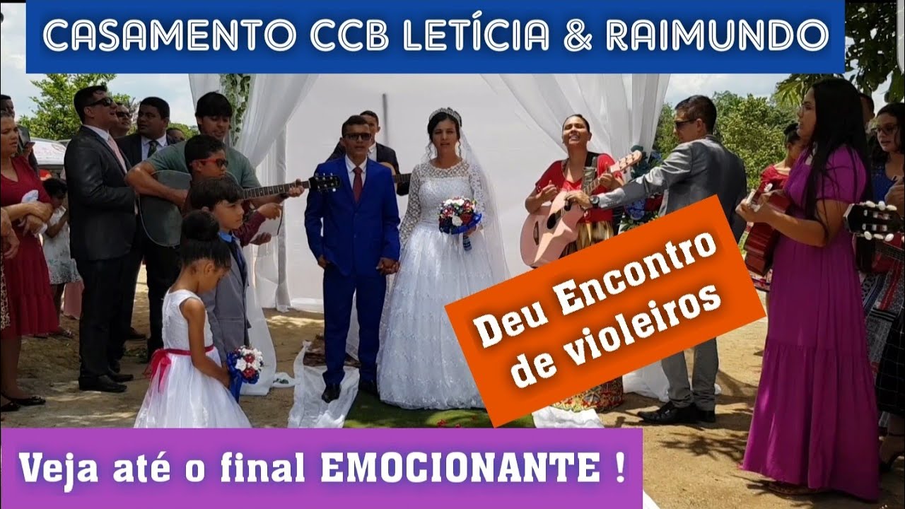 Mais um CASAMENTO CCB NO SÍTIO em RONDÔNIA deu Encontro de violeiros EMOCIONANTE! Letícia & Raimundo