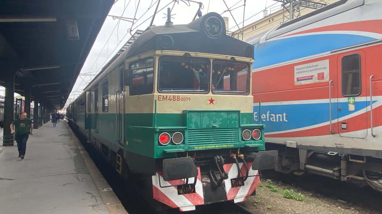 Jízda tornádo expresesem z Olomouce do Prahy Masarykova Nadraži (naposledy co to bylo)