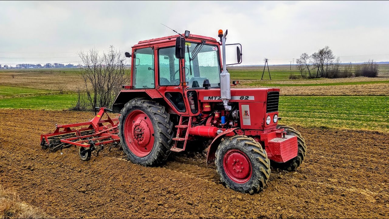 Uprawa Pod Ziemniaki 2021 | Dźwięk Silnika | MTZ 82 & Dziekan 🚜