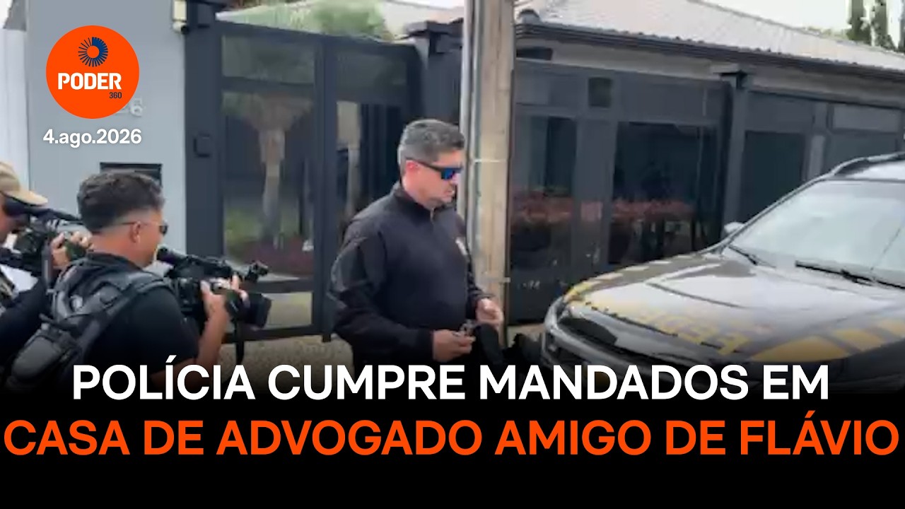 Pol&iacute;cia cumpre mandados em casa de advogado amigo de Fl&aacute;vio