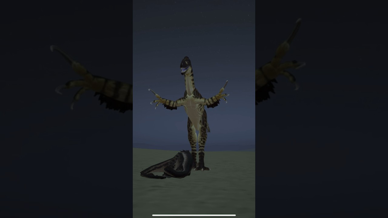 Australovenator AMBUSHES a Dryosaurus - Path of Titans