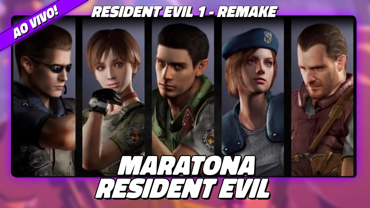 MARATONA RESIDENT EVIL - RESIDENT EVIL1 REMAKE (parte 01)