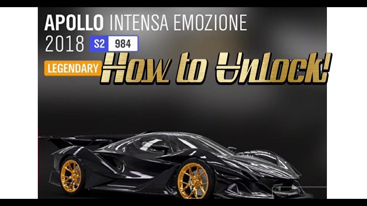 Forza Horizon 4: 3 Ways to Unlock the Apollo IE 2018!