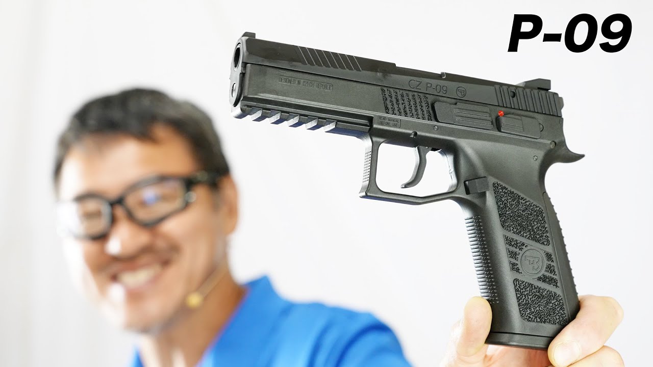 CZ 公式 P-09 Carbon8 CO2 ガスブローバック ガスガン カーボネイト エアガン レビュー 2022/4再販 2022/5/29