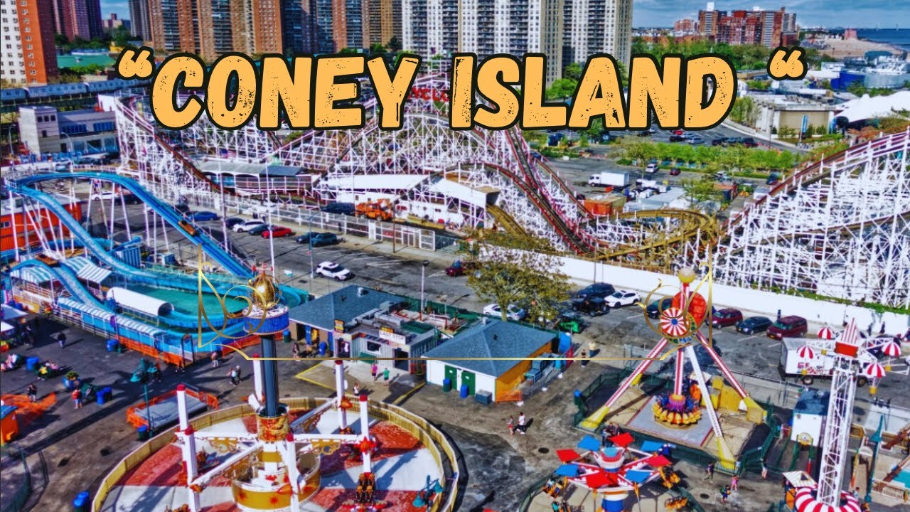 Así Es Coney Island El Parque Más Famoso de Nueva York (De Noche)