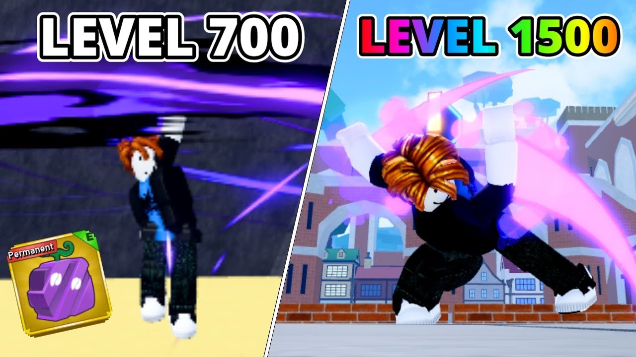 UPEI DO 700 AO 1500 COM A NOVA BLADE NO BLOX FRUITS - ROBLOX