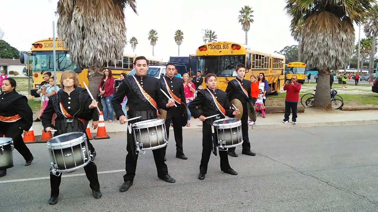 Merced High Drumline @ Santa Cruz Band Review 2015