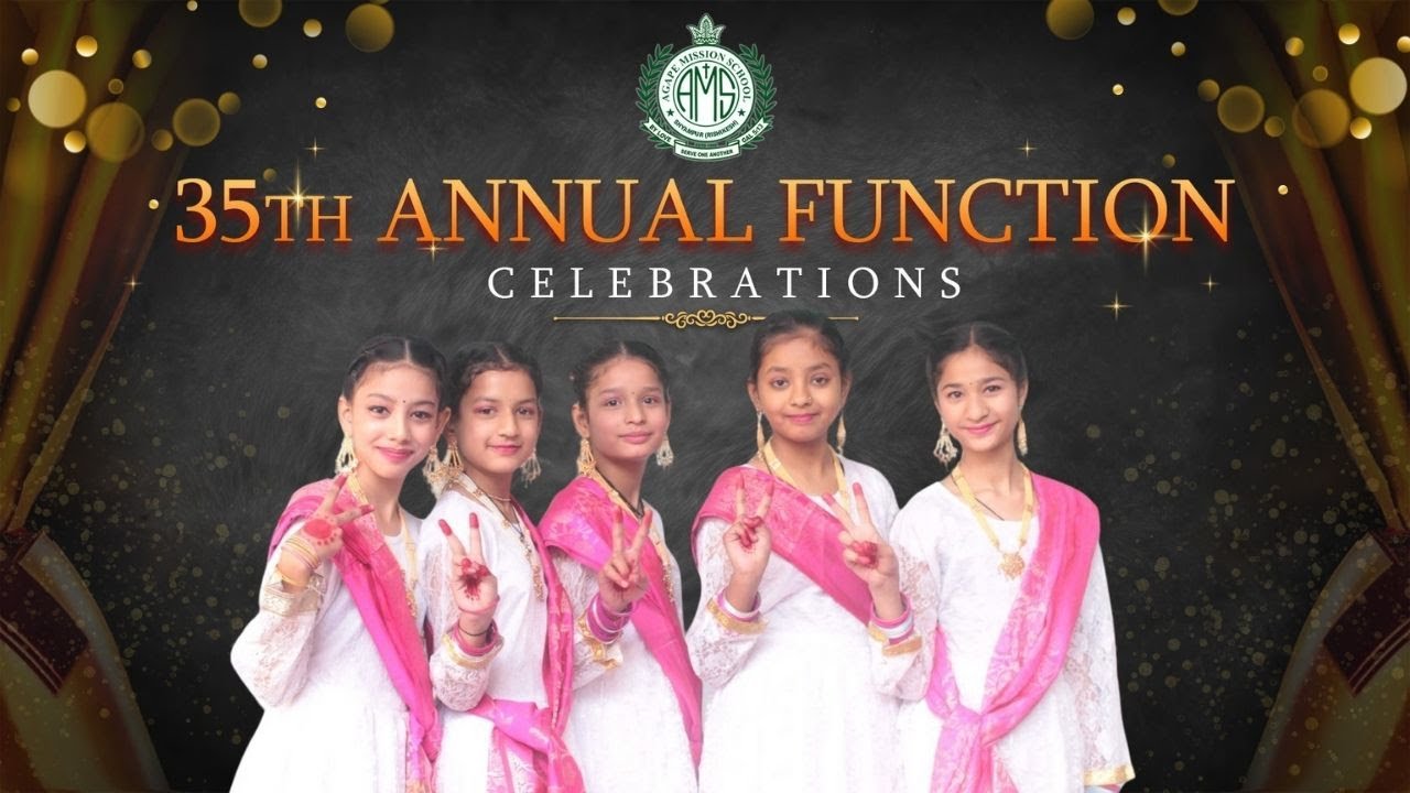 DANCE BOLLYWOOD MIX | Agape Mission School 35th Annual Function