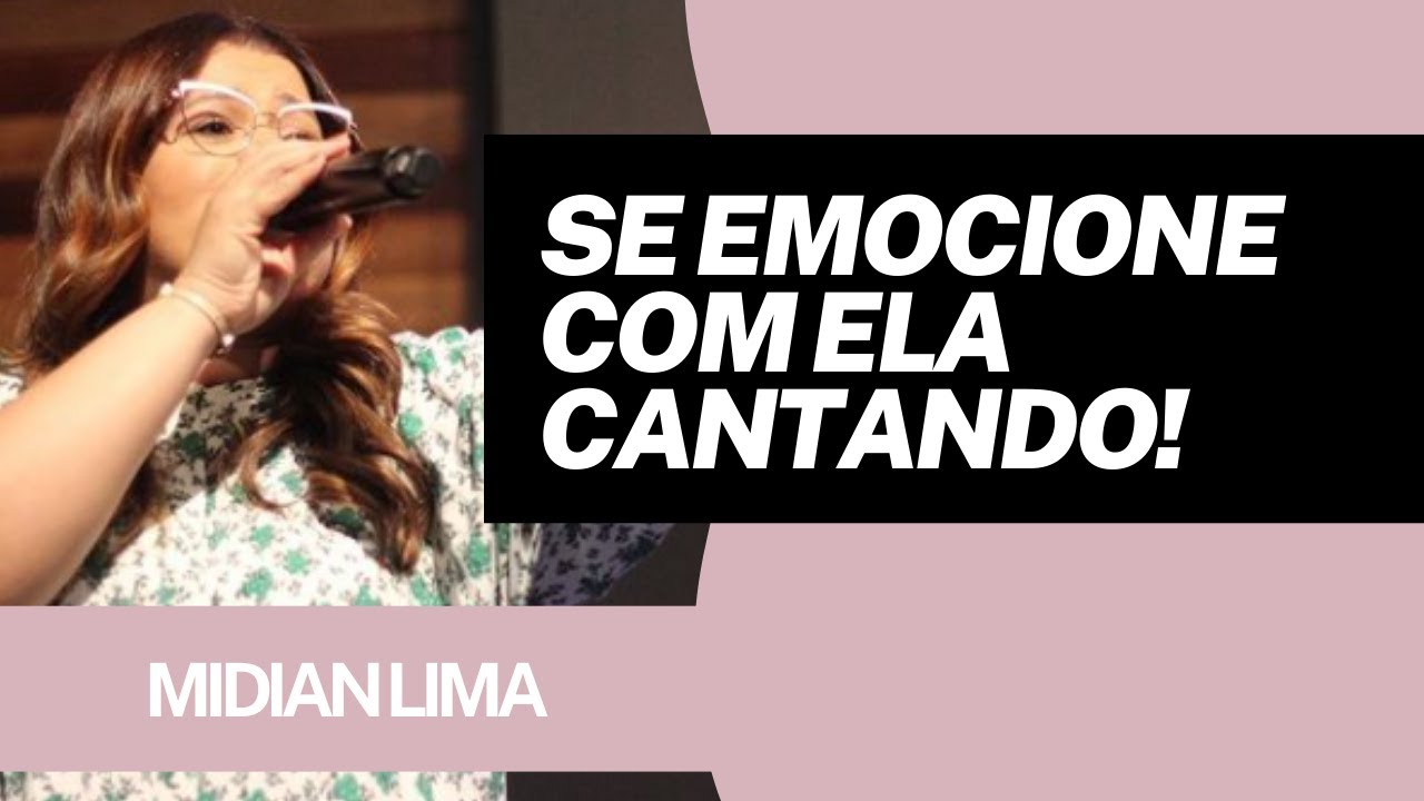 Louvor e profecia com MIDIAN LIMA - OLHA O QUE ACONTECEU - Vigília UNÇÃO SEM LIMITES
