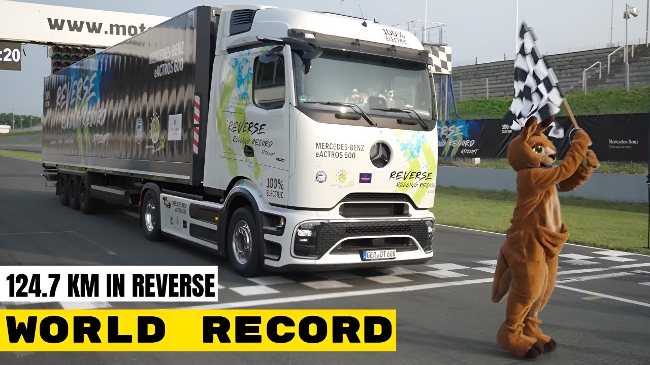 Mercedes eActros 600 Breaks World Record &ndash; In Reverse!