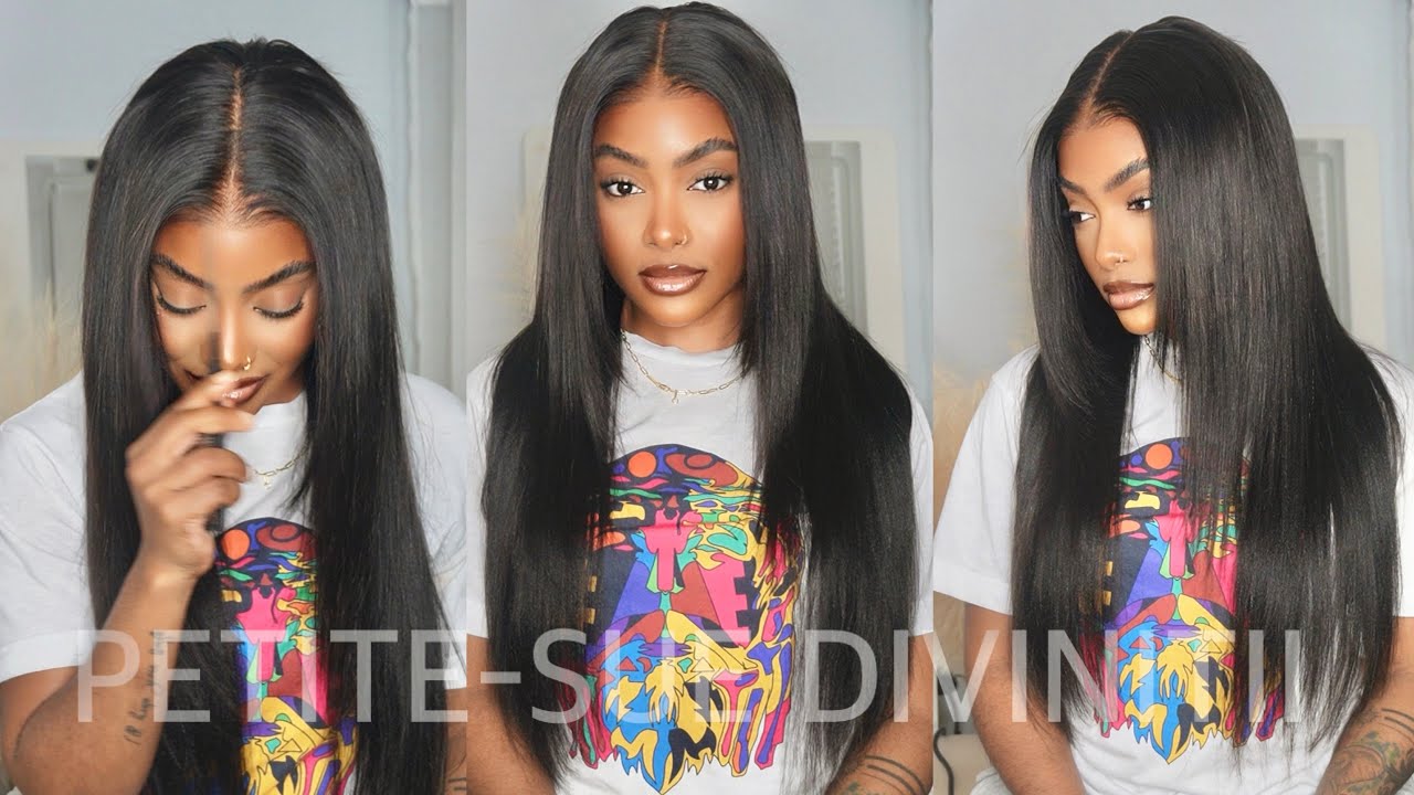 SUPER VOLUMINOUS LAYERED STRAIGHT HD LACE CLOSURE WIG! ft. Geeta Hair | PETITE-SUE DIVINITII