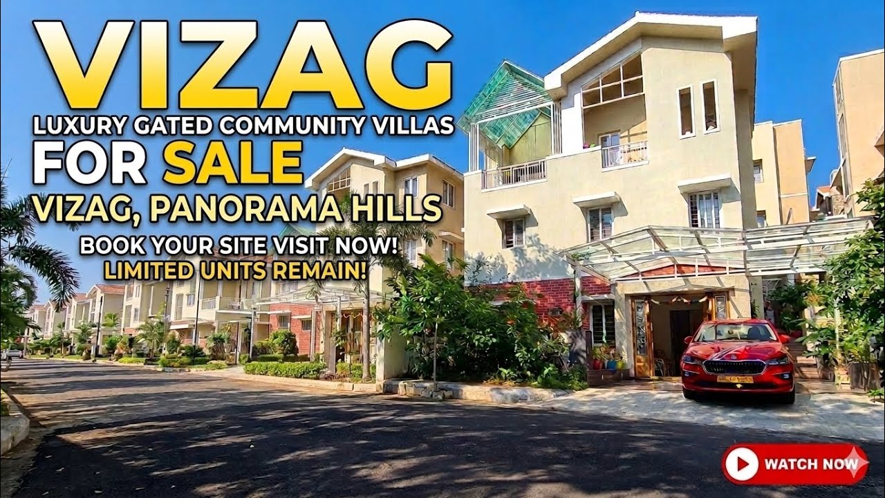 Vizag, Panorama Hills gated community, Villa for sale #vizagrealestate #vizag #plot #vizagvibes 