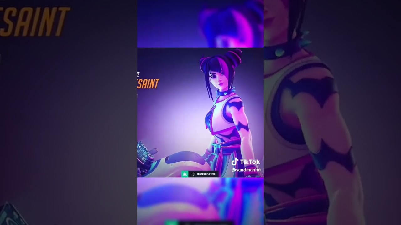 Kiriko&rsquo;s Juri Skin is THE Best. #sandman #overwatch2 #kirko #overwatchclips