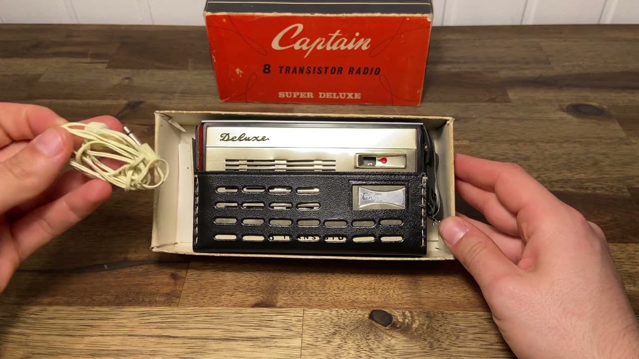 Radio transistor 8 Captain Super Deluxe