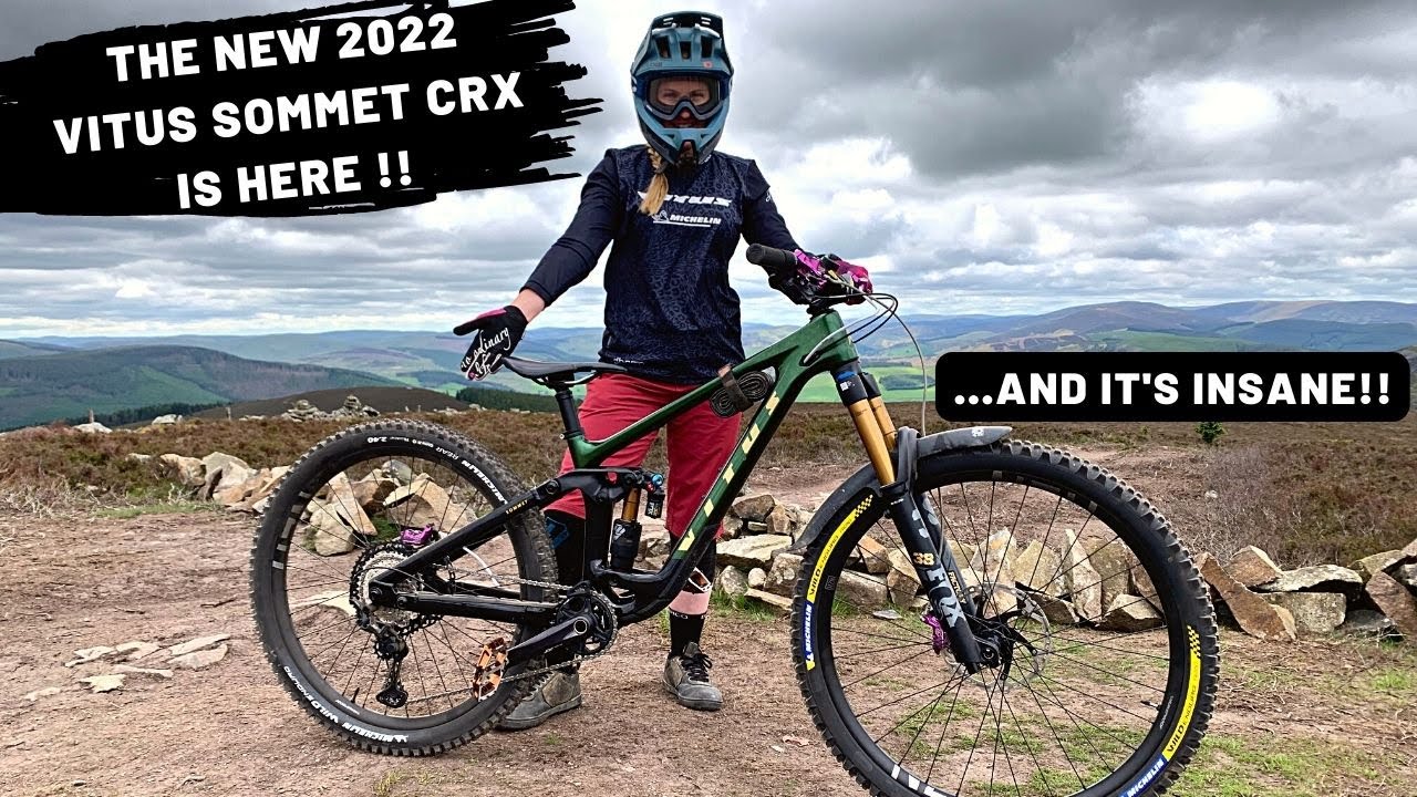 The  New 2022 Vitus Sommet 297 CRX is here and it's insane !! | Enduro MTB