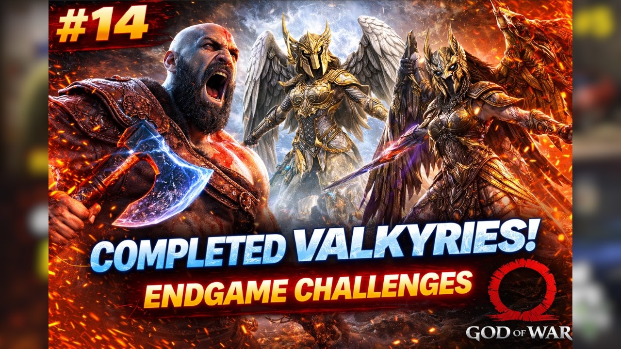 Game Completed ?? Valkayris Fight | God Of War episode 14