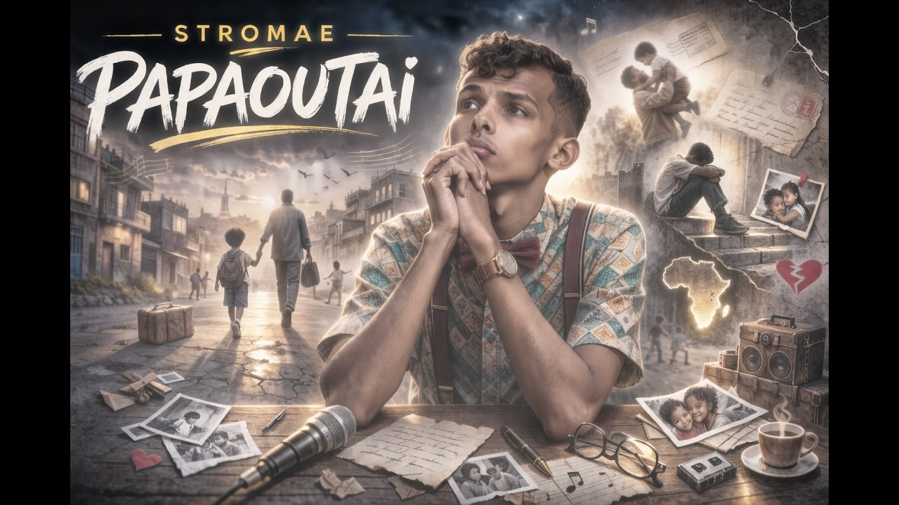 Stromae – Papaoutai (English Version Lyrics Video)