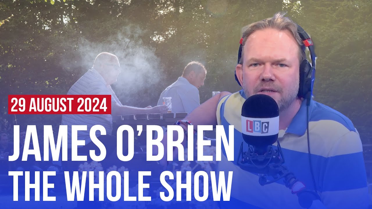 Should smoking be banned in pub gardens? | James O'Brien - The Whole Show