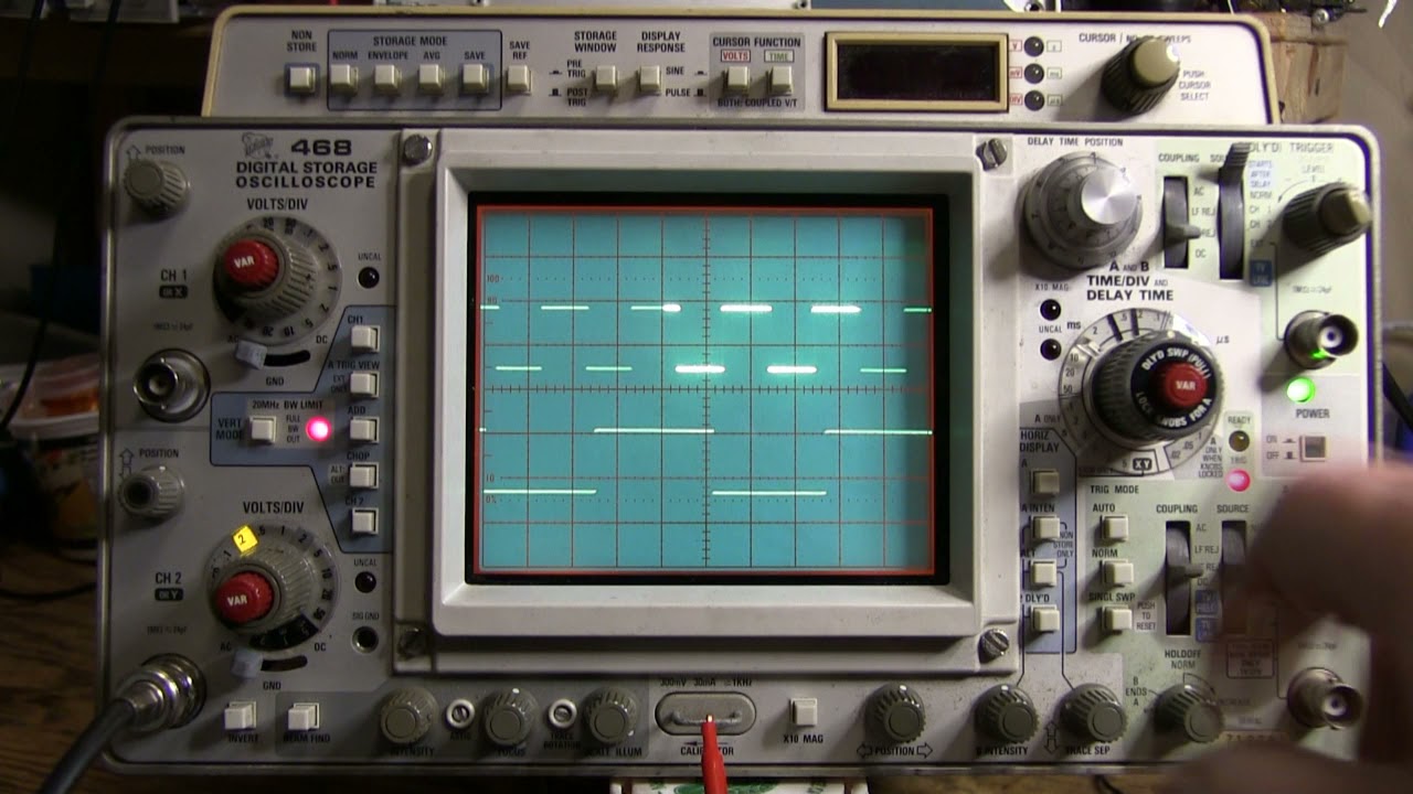 Tektronix 465B and 468 Horizontal and Sweep Problems