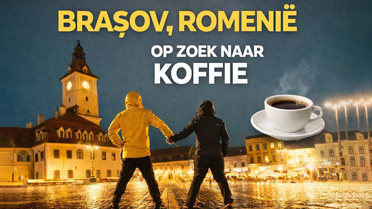 Op zoek naar koffie in Brașov, Roemenië ☕