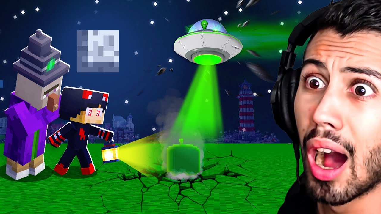 فلم ماين كرافت : الطفل الفضائي