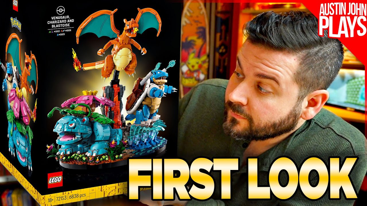 First Look at the New LEGO Pokemon Sets