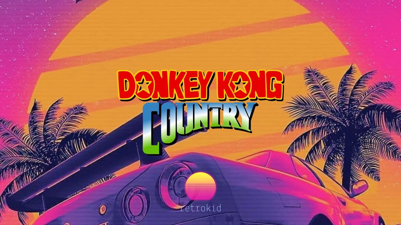 (NOT AI) Donkey Kong✨ | Synthwave - Chillwave mix (PART 3)✨❤