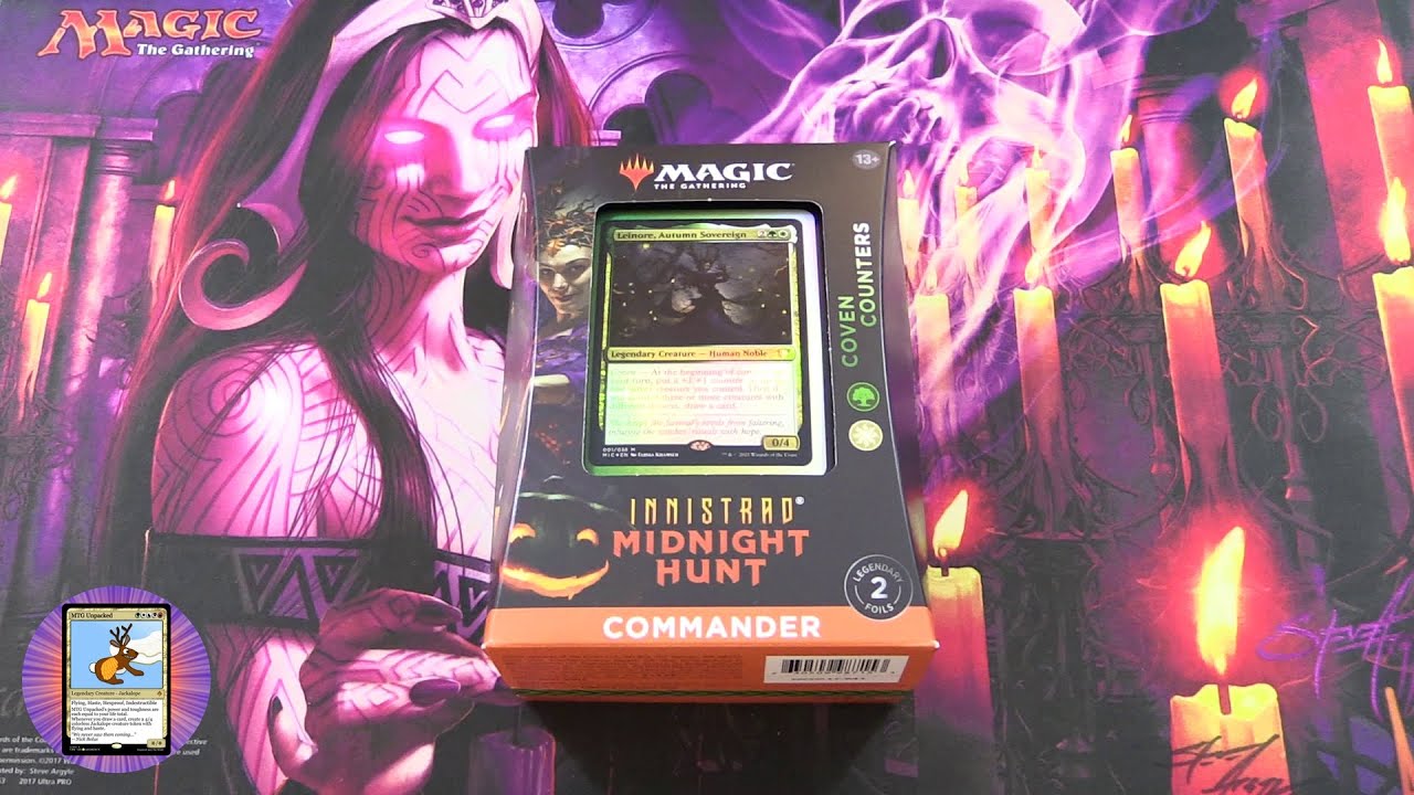 Innistrad: Midnight Hunt Commander Deck: Coven Counters Unboxed