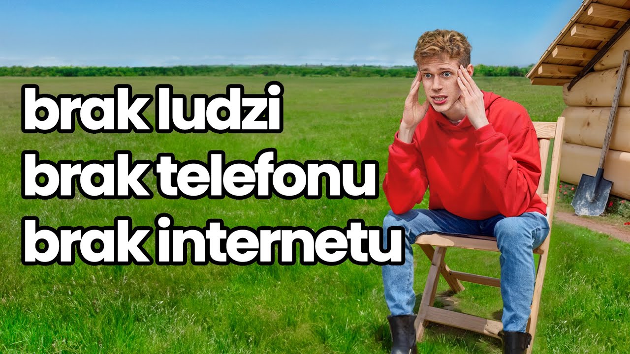 Przetrwałem 3 DNI SAM w Małym Domku Na Wsi...