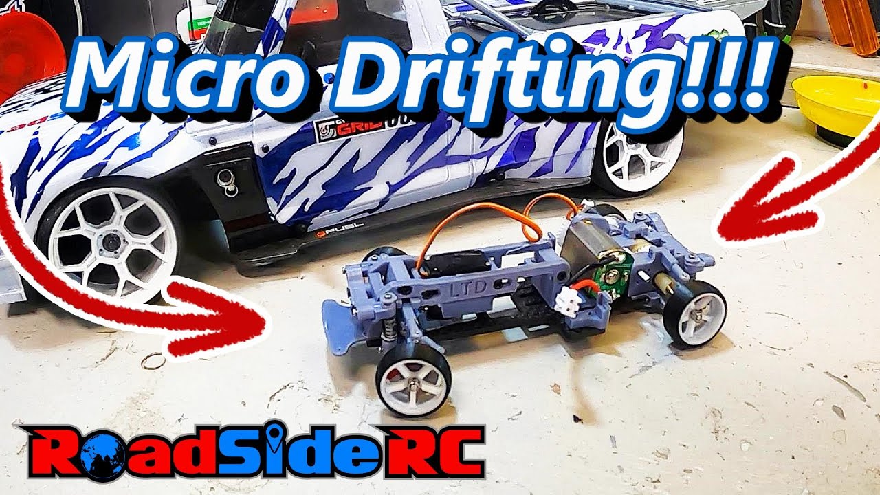 First Drive!!  Live.To.Drift Micro RC Drift Car!