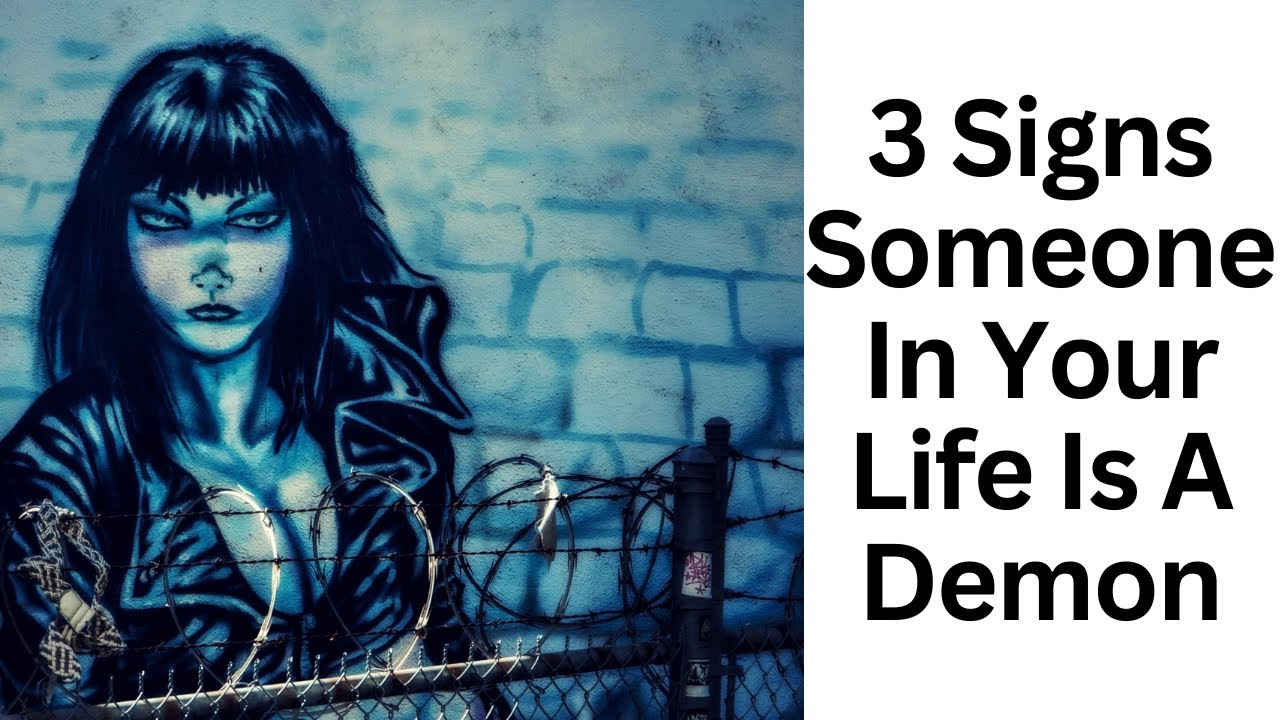 3 Signs Someone In Your Life Is A Demon - Dr. K. N. Jacob