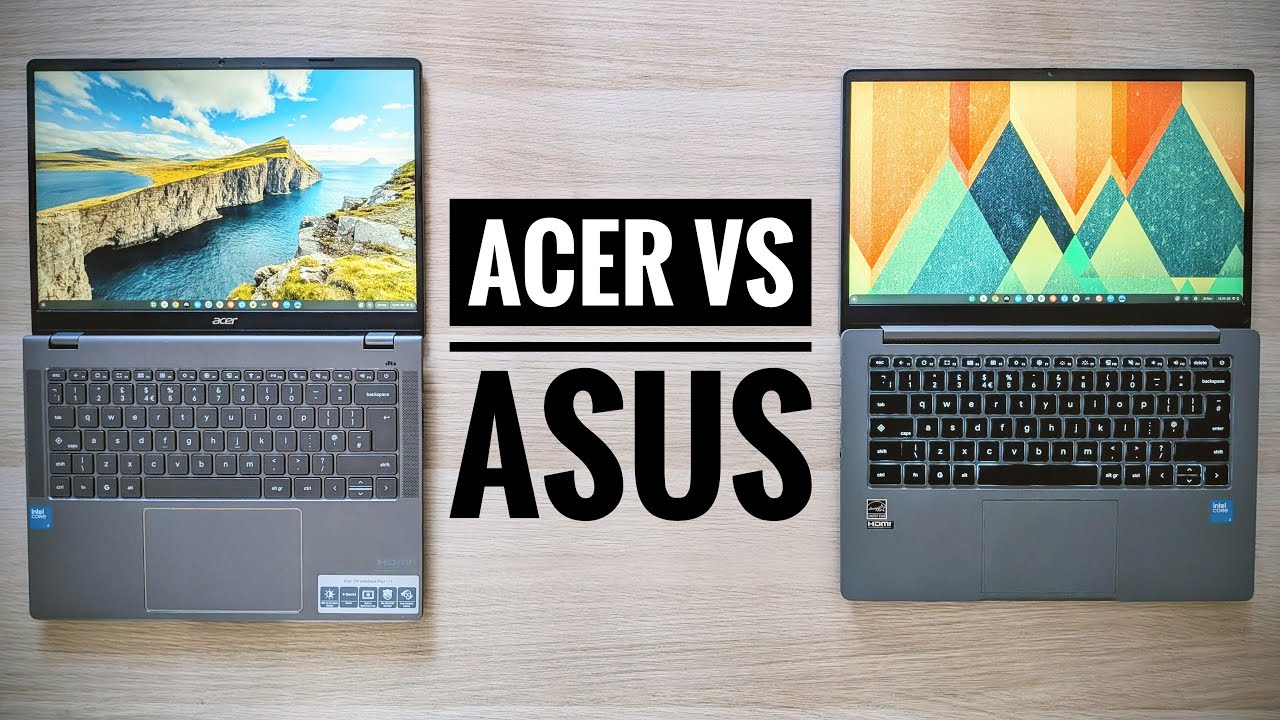 Сравнение Chromebook Plus: Acer 514 против ASUS CX14 (Intel Core 3 N355)