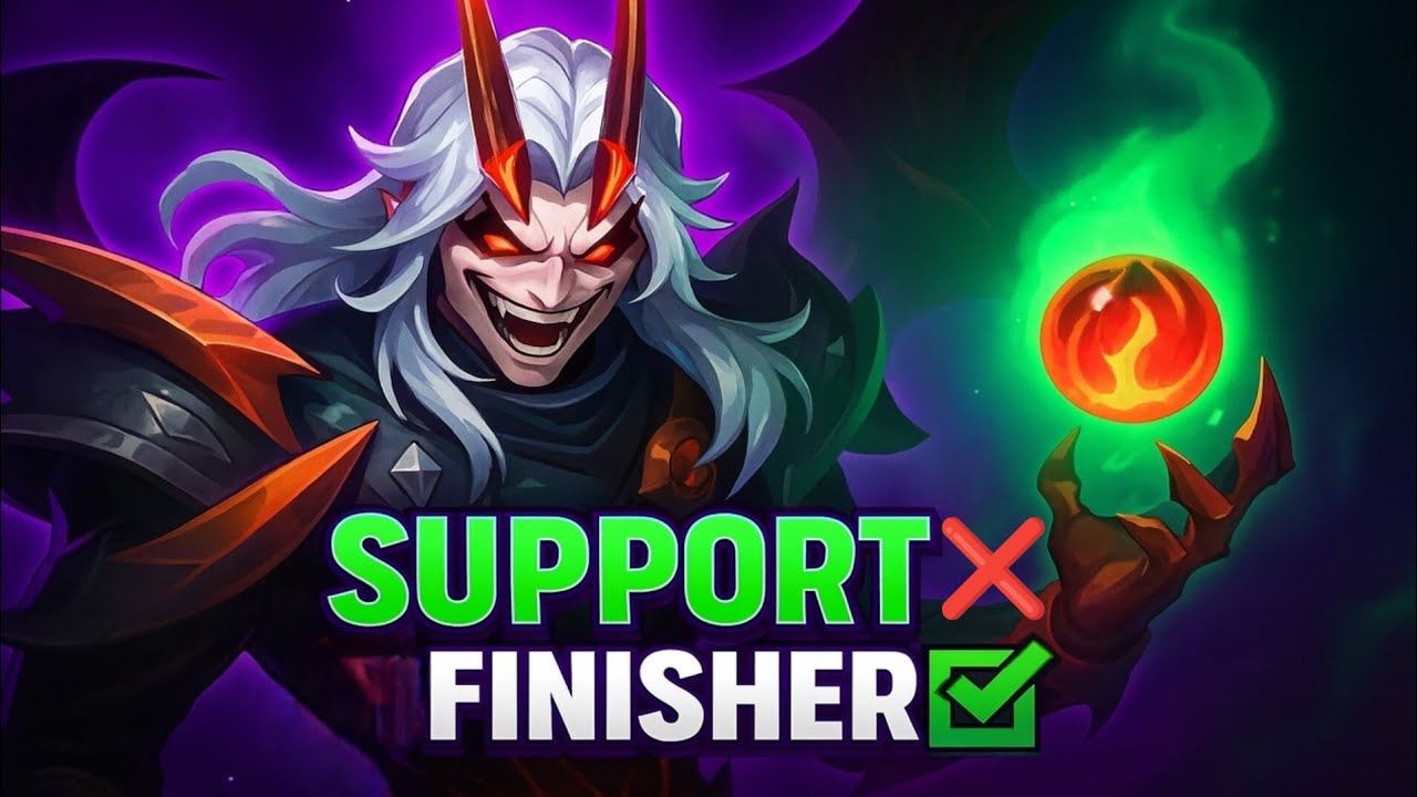 Режим добивания Фарамиса! Безумный урон + контроль души – геймплей Mobile Legends