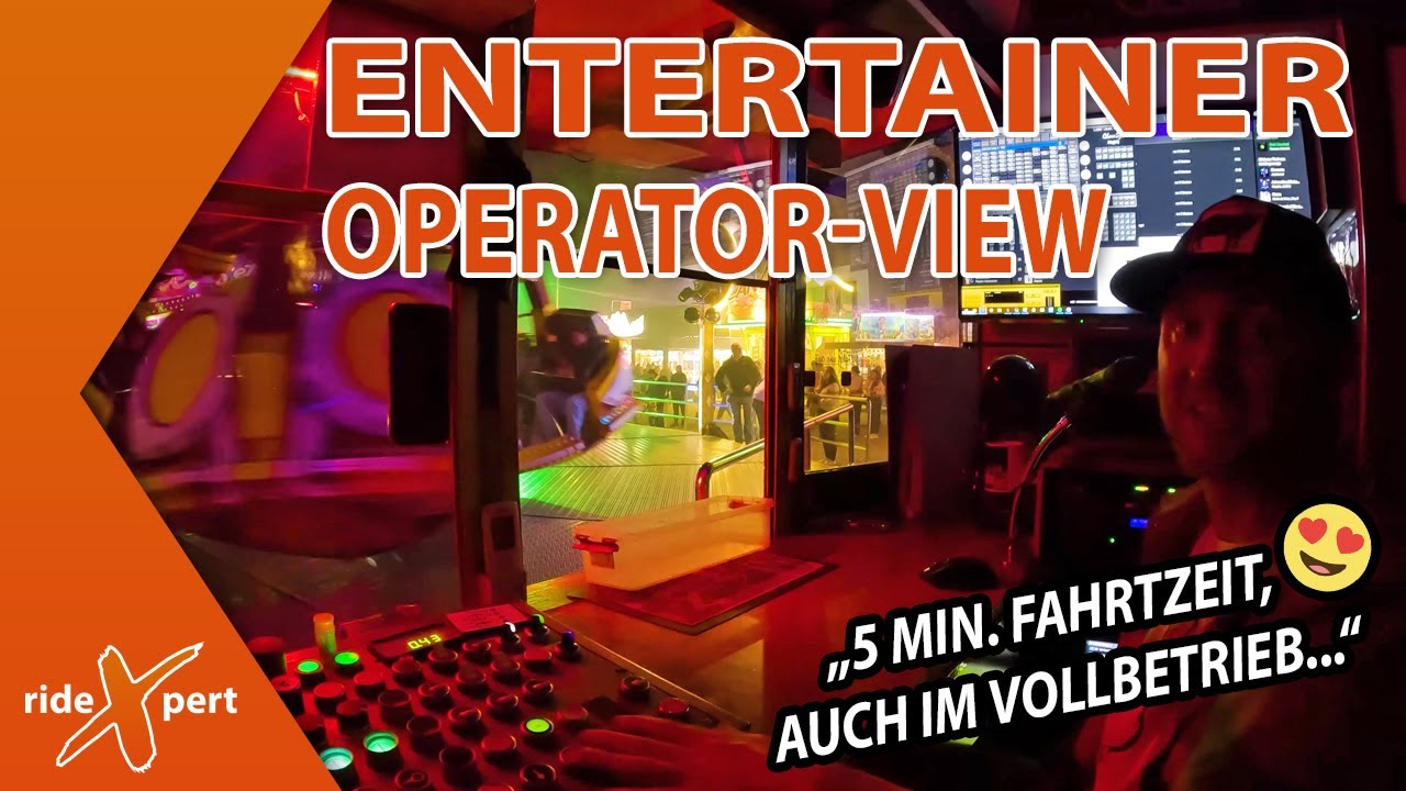 Rekommandeur-View Entertainer | P&uuml;tzchens Markt 2025 | Operator-View by RideXpert in 4K