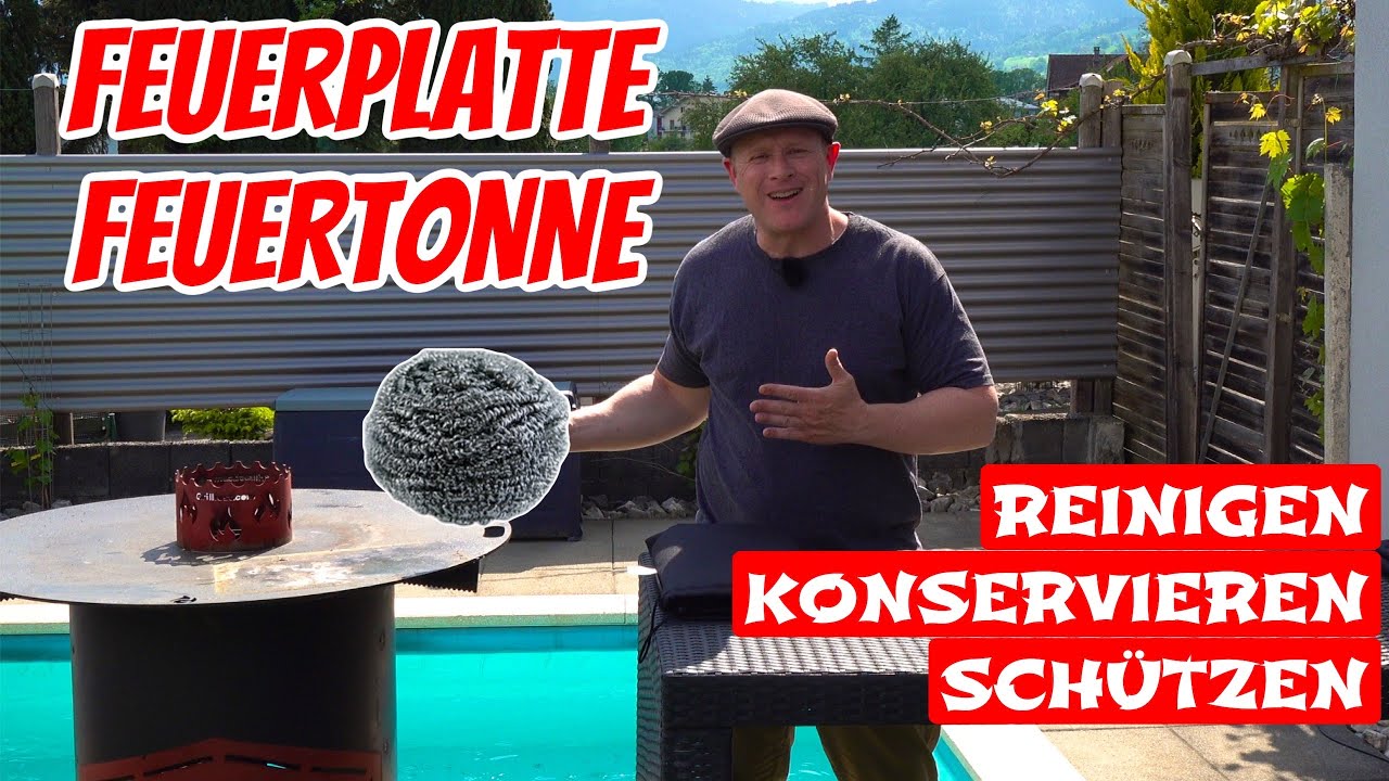 FEUERPLATTE REINIGEN KONSERVIEREN SCHÜTZEN | Pflege leicht gemacht | Grill & Chill / BBQ & Lifestyle