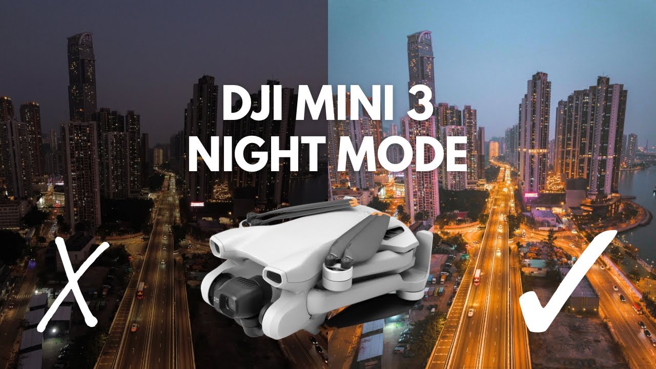 Не запускайте свой DJI Mini 3 ночью, пока не посмотрите это видео.